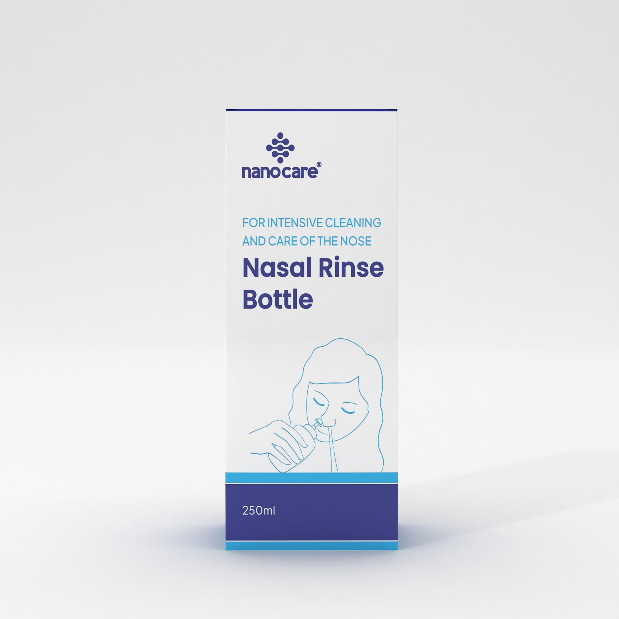 Bình rửa mũi NanoCare 250 ml
